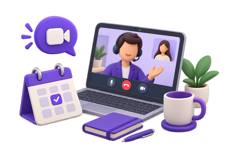 Booking a call with a mentor